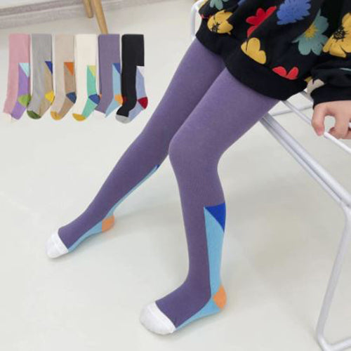 Colorblock Tights