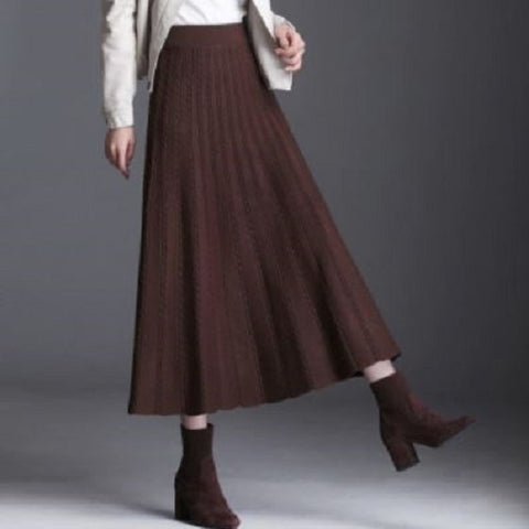 Knit Midi Skirt