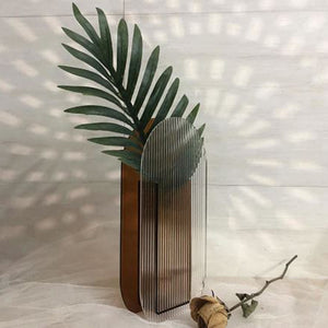 Acrylic Oval Vase