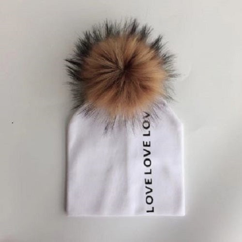 Love Pom Pom Hat