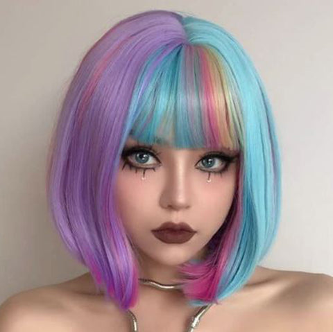 Rainbow Wig