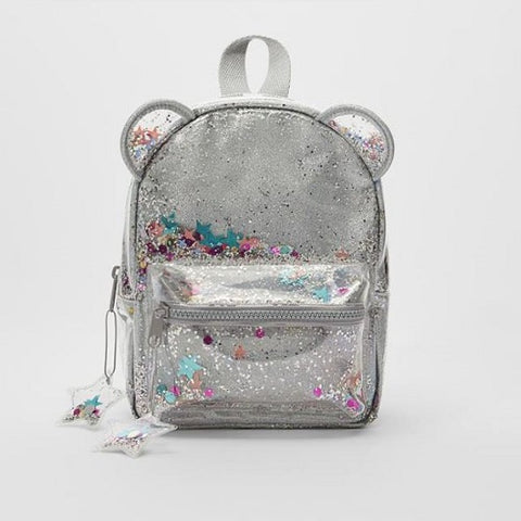 Silver Backpack