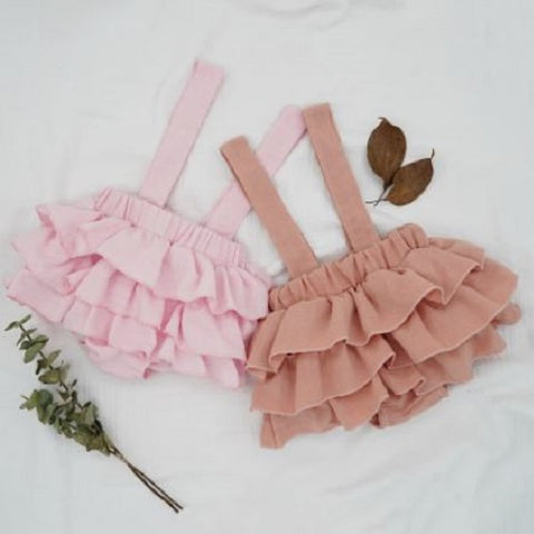 Ruffle Suspender Bloomers