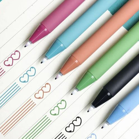 Mixed Color Gel Pen 6 pc