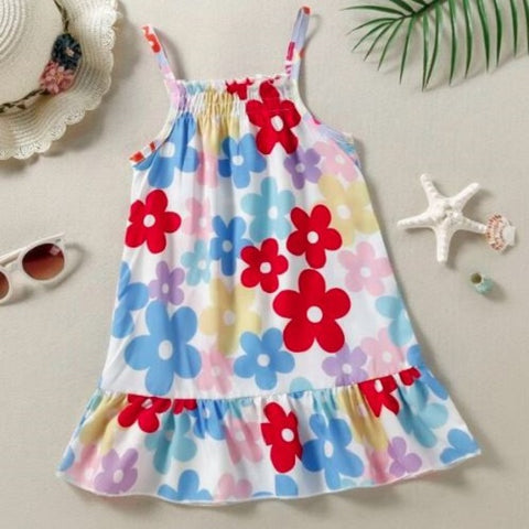 Toddler Girls Floral Coverup