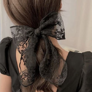 Lace Hair Bow