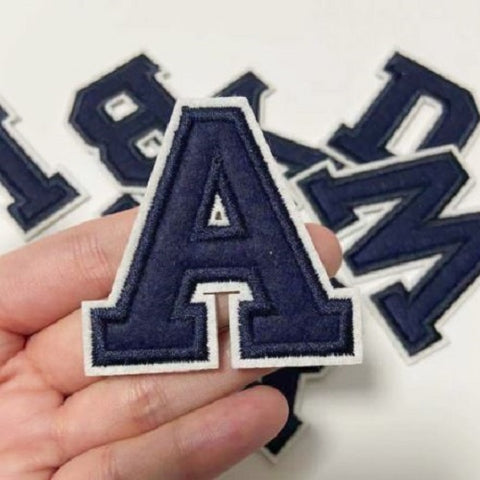 Blue Alphabet Patch