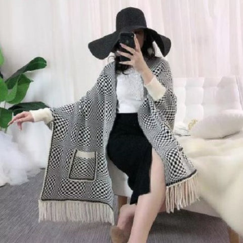 Knit Poncho