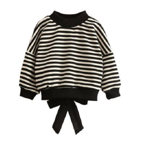 Stripe Bow Sweater