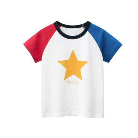 Colorblock Star Tee