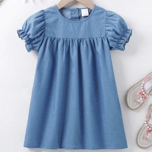 Toddler Girls Denim Dress