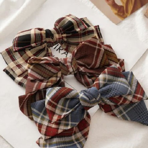 Plaid Bow