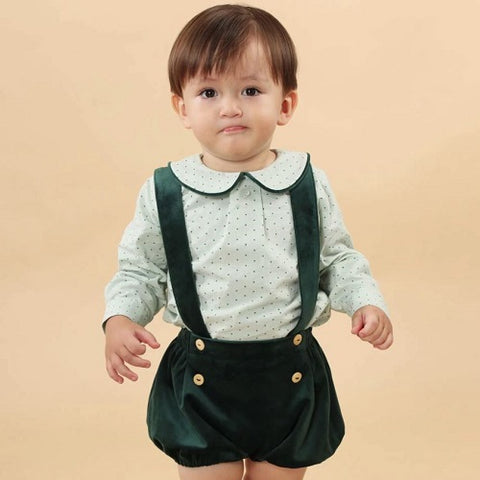 Velour Suspender Bloomers