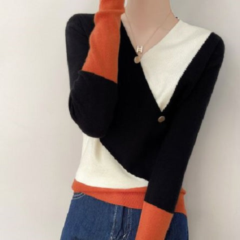 Colorblock Sweater